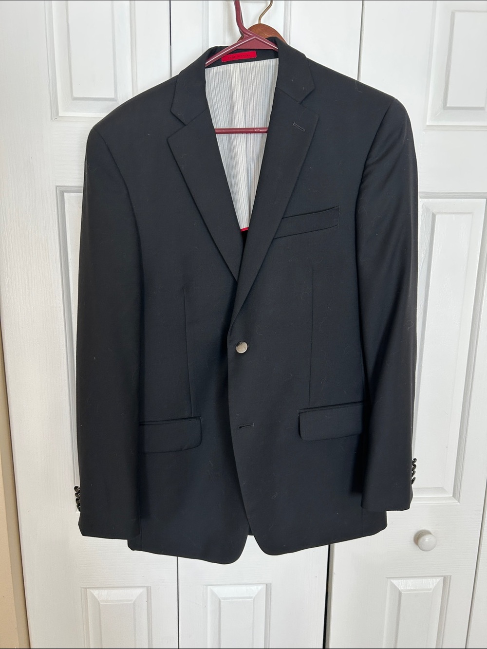 Alfani Black Single-Button Tailored Blazer